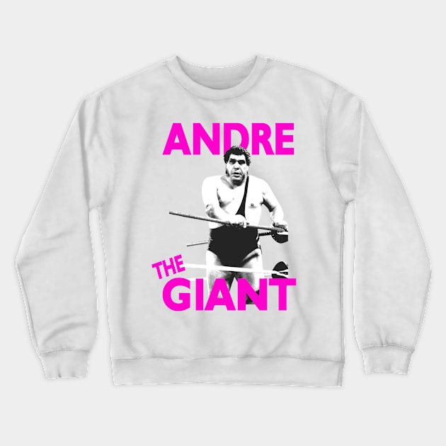 Andre the Giant Crewneck Sweatshirt by PentaGonzo